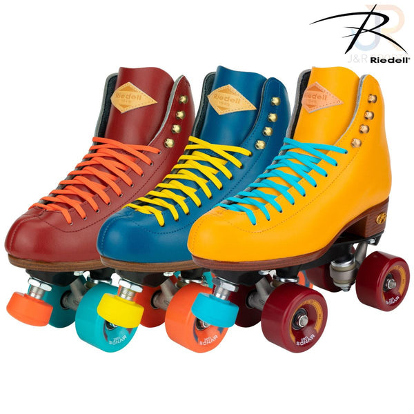 Riedell Crew - Crimson Red Quad Skates