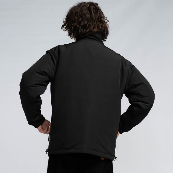Santa Cruz Jacket Mimic Reversible - Black / Brick - Skatewarehouse.co.uk