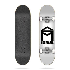 Sk8Mafia House Logo White Sk8Mafia Micro Complete Skateboard - 6.0" - Skatewarehouse.co.uk