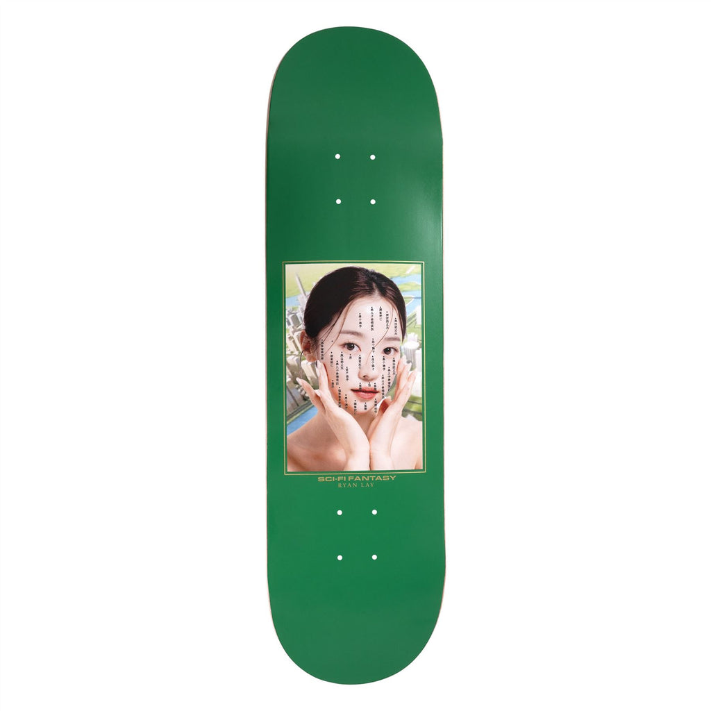 Sci-Fi Fantasy Ryan Lay Accupressure Skateboard Deck - 8.5"