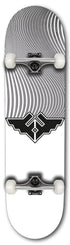 Fracture Wings V4 Grey Complete Skateboard - 8.25"