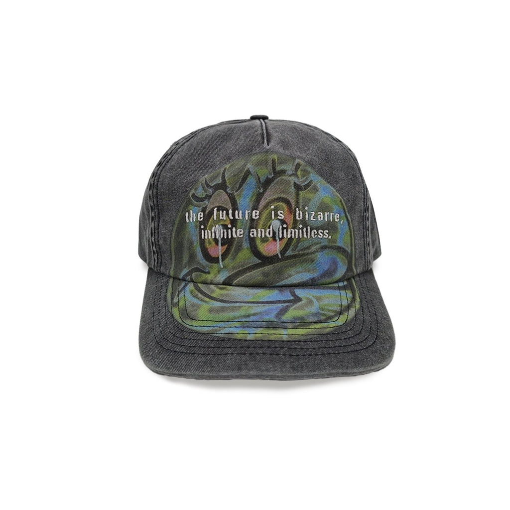 HUF x Kenny Scharf | Television Snapback (Washed Black) - One Size