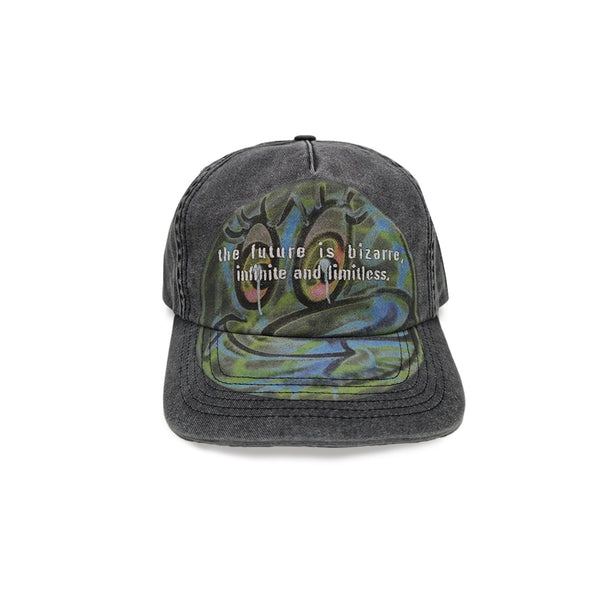 HUF x Kenny Scharf | Television Snapback (Washed Black) - One Size