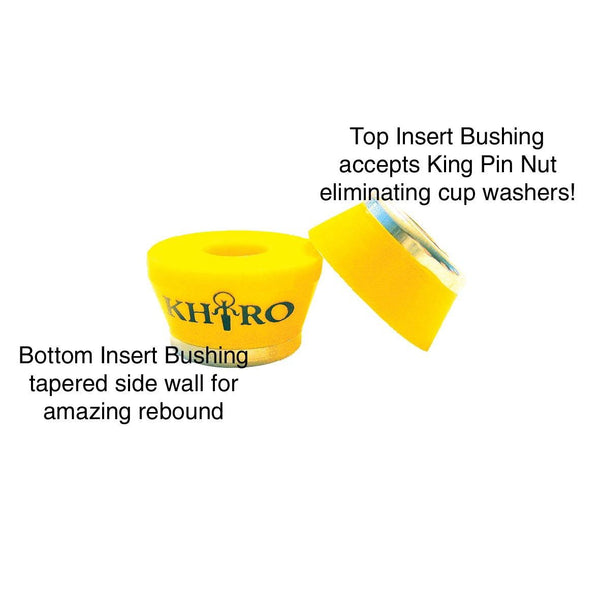 Khiro Insert Bushing Alu Set - White 73A