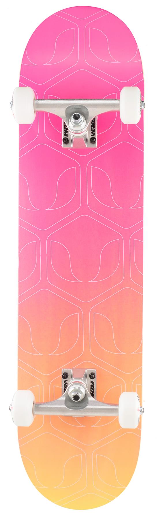Venom Core Complete Skateboard - Outline Fade Pink - 7.75