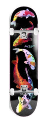 Jacuzzi 500 Years EX7 Black / Holographic x Venom Custom Complete Skateboard - 8.5"