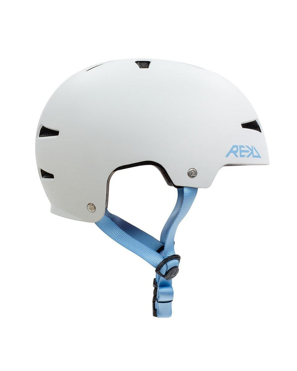 REKD Elite 2.0 Skateboard Skate Scooter BMX Helmet - Grey - Skatewarehouse.co.uk