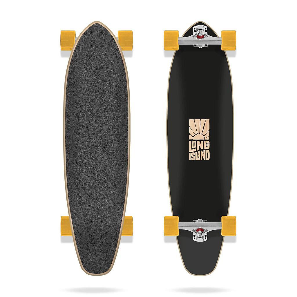 Long Island Lead 36,5"x9.5" Kicktail Long Island Complete Longboard - 36.0" - Skatewarehouse.co.uk