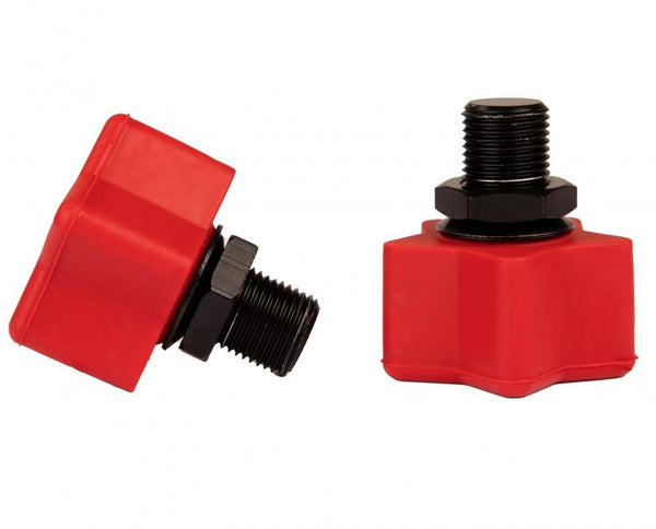 Rookie Quad Roller Skate Toestop Star Adjustable - Red - Skatewarehouse.co.uk