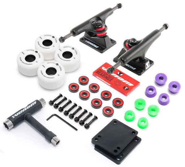 Venom Skateboards Cruiser Complete Undercarriage Kit Core 5.25