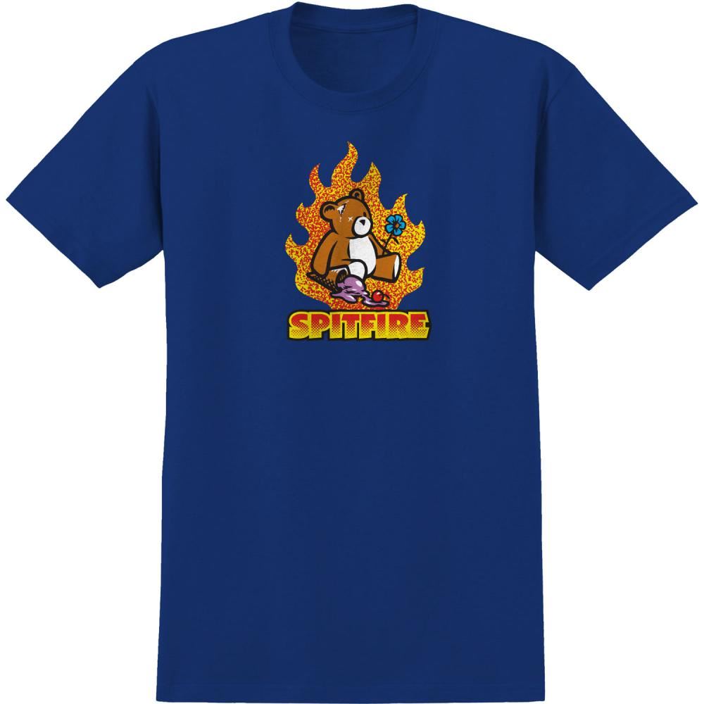 Spitfire T-Shirt Lil Beatdowns - Royal - Skatewarehouse.co.uk
