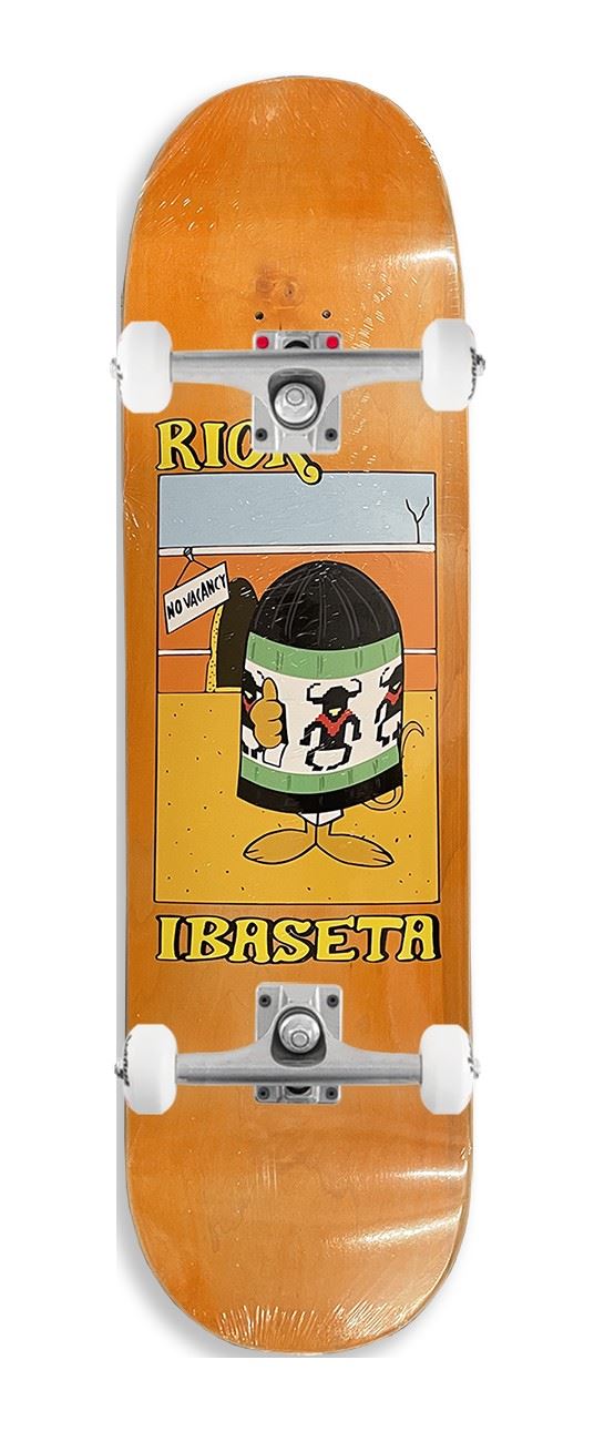 Chico Stix x Rick Ibeseta 'No Vacancy' x Venom Custom Complete Skateboard - 8.5