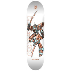 Powell Peralta Steve Caballero 'Gundam' FLIGHT White / Copper Skateboard Deck - 8.25"
