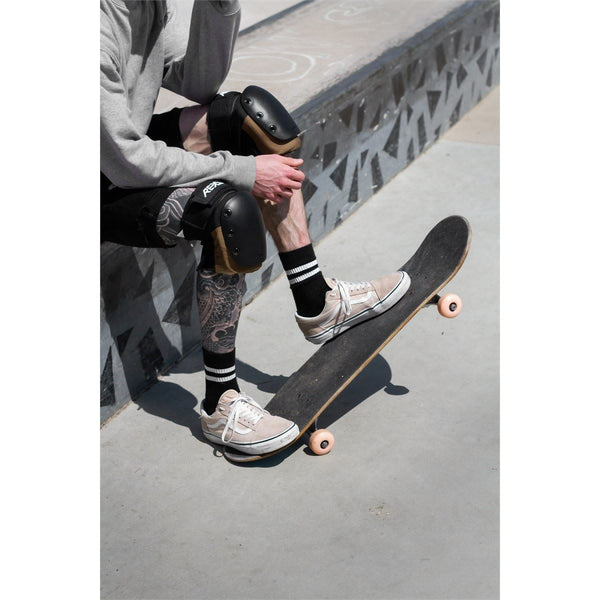 REKD Ramp Knee Pads - Black / Khaki