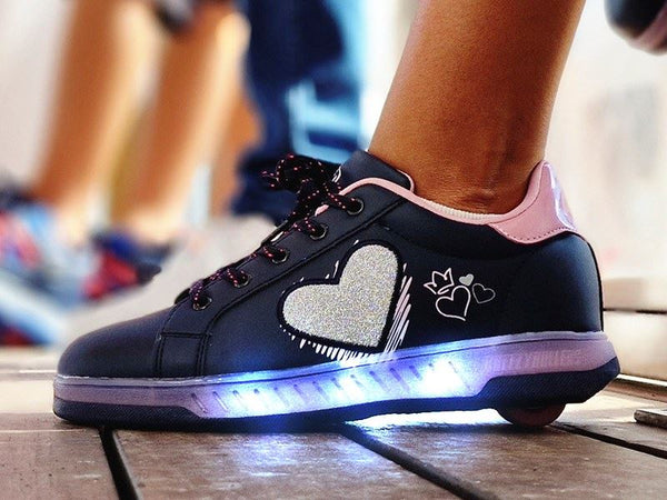 Breezy Rollers Light Heart - Purple - Skatewarehouse.co.uk