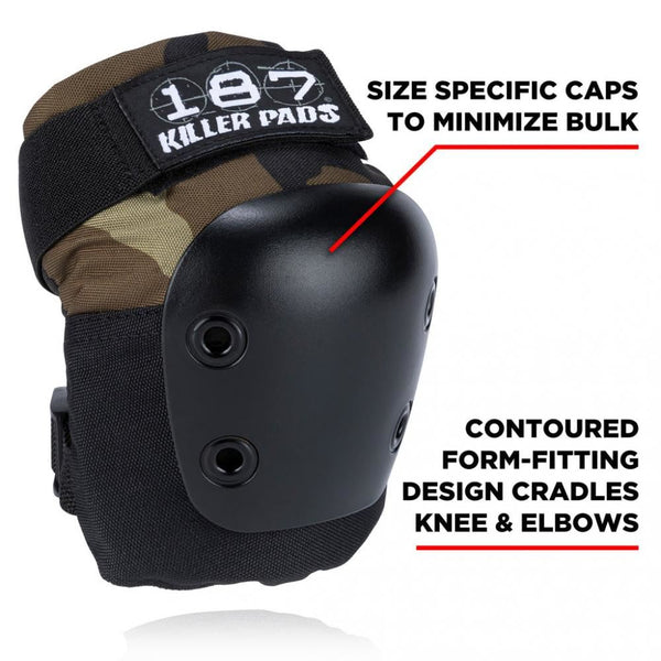 187 Killer Pads Combo Pack Knee & Elbow - Camo