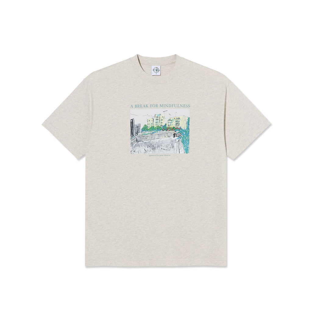 Tee | Mindfulness (Ivory Grey Melange)