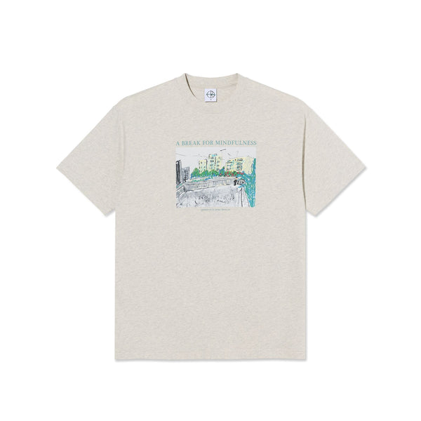 Tee | Mindfulness (Ivory Grey Melange)
