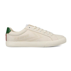 Feiyue Footwear Fe Lo AV Martial Arts/Gym/Lifing Shoes - Ivory / Green - Skatewarehouse.co.uk