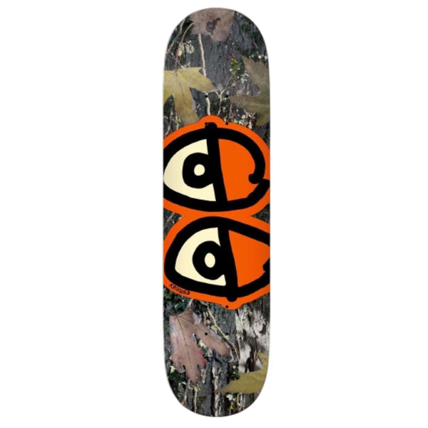 Team Eyes Camo Skateboard Deck - 8.06