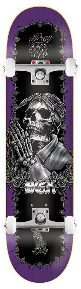 DGK Ortiz 'Devoted' (Twin Tail) x Venom Custom Complete Skateboard - 8.25