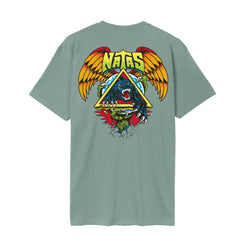 Santa Cruz T-Shirt Natas SC Panther T-Shirt - Moon Rock - Skatewarehouse.co.uk