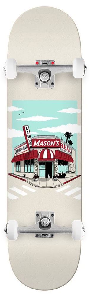 Real Mason Mart x Venom Custom Complete Skateboard - 8.12