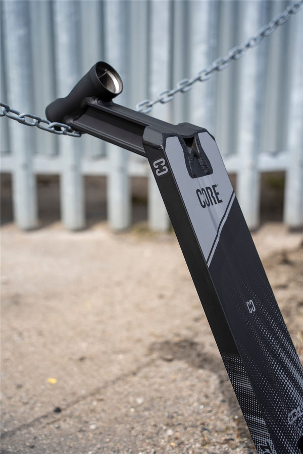 CORE CD1 Stunt Scooter Deck 4.5 x 18.5 - Black - Skatewarehouse.co.uk