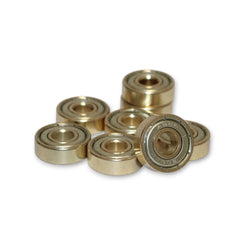 G-Tool Chrome Goldies ABEC 7 Set Skateboard Bearings