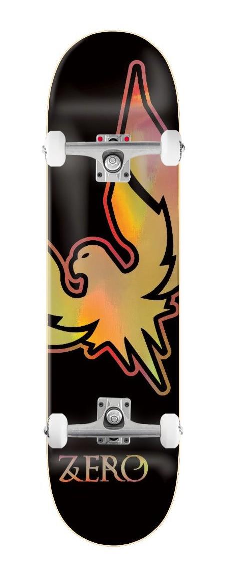 Zero Firebird 30 yr Iridescent Foil x Venom Custom Complete Skateboard - 8.5"