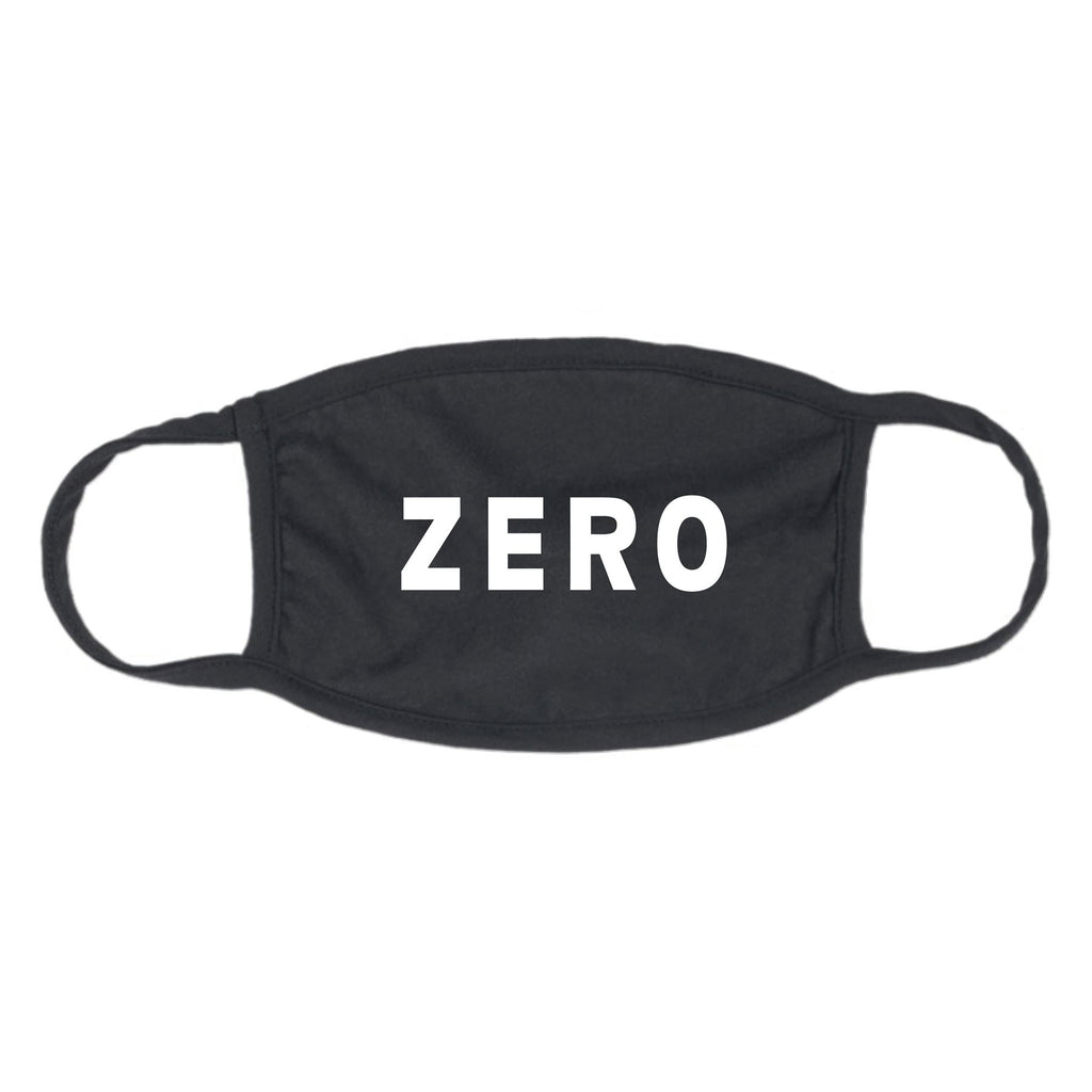 Zero Army Face Mask Black White - Skatewarehouse.co.uk