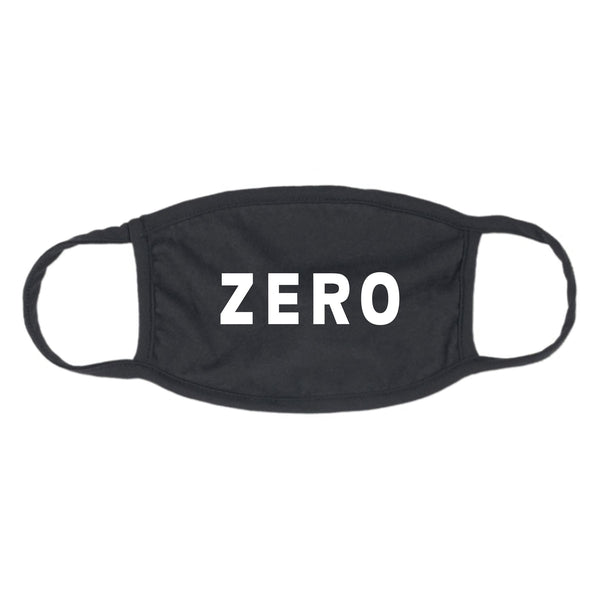 Zero Army Face Mask Black White - Skatewarehouse.co.uk