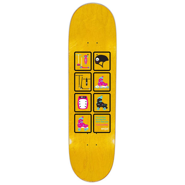Enjoi Big Box Scooters R7 Deck Blue 8