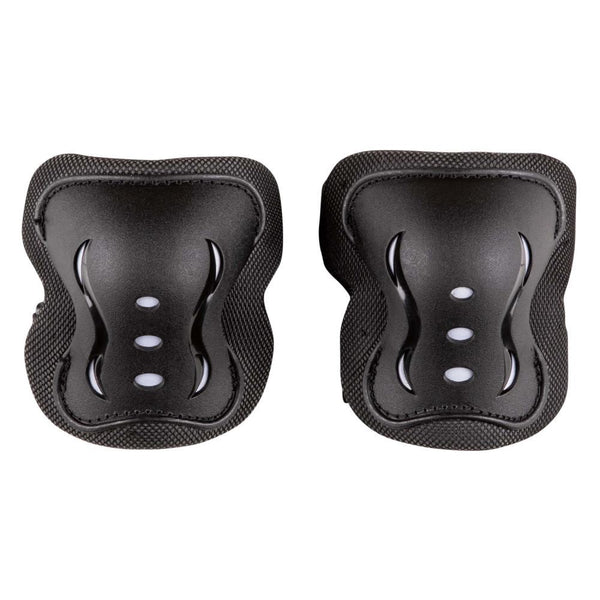 Heelys Pad Set F2 Triple Pad Set - Black / White - Skatewarehouse.co.uk