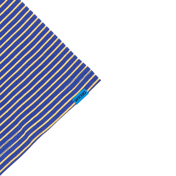 WKND Stripe Tee Blue & Yellow - Skatewarehouse.co.uk