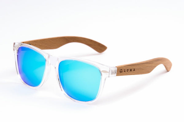 Luma Beach Comber Recycled Sunglasses - Clear