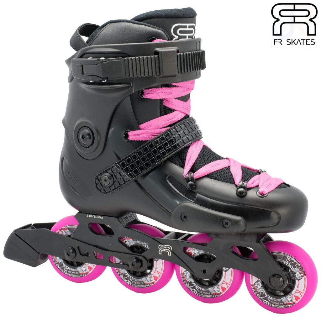 FR W 80 In-Line Skates - Black / Pink