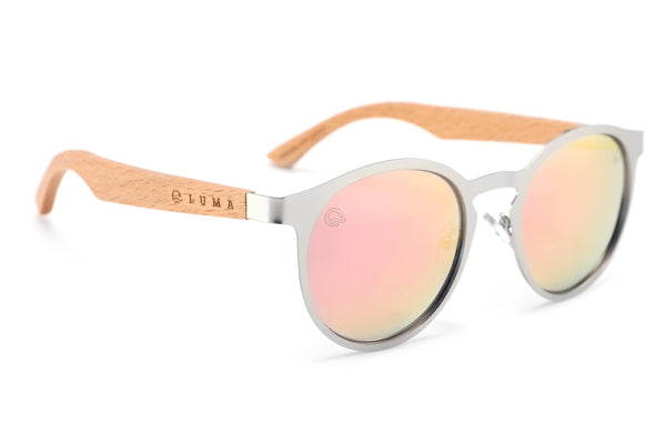 Luma St Ives Recycled Sunglasses - Silver - Skatewarehouse.co.uk