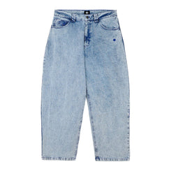 Magenta OG Denim Pants Stitch Washed Denim - Skatewarehouse.co.uk