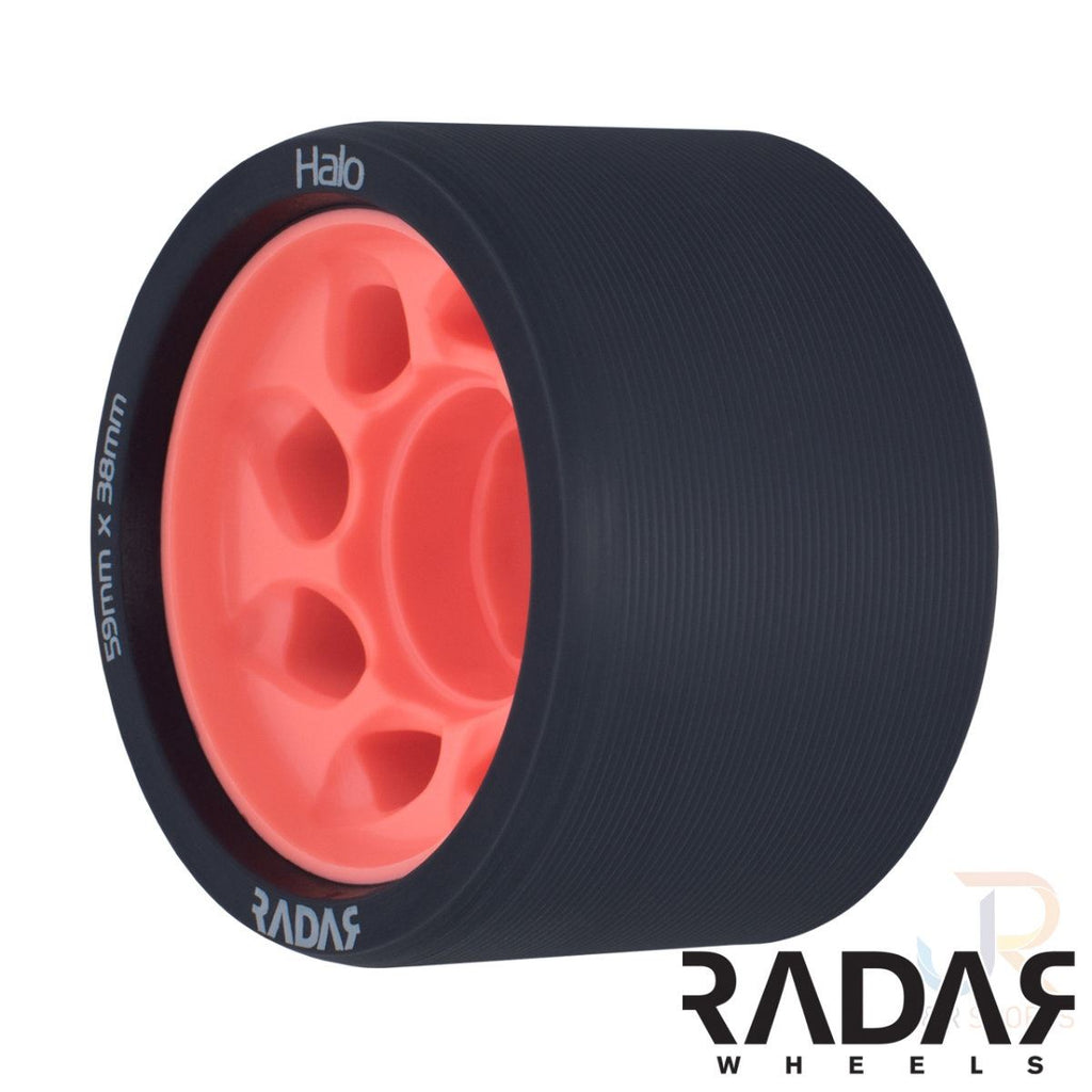 Radar (4) - Halo - Charcoal / Pink - / 93a Skateboard Wheels - 59mm
