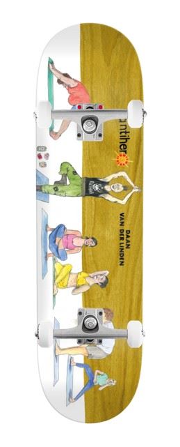 Anti Hero Daan I Farted In Yoga Class - x Venom Custom Complete Skateboard - 8.38