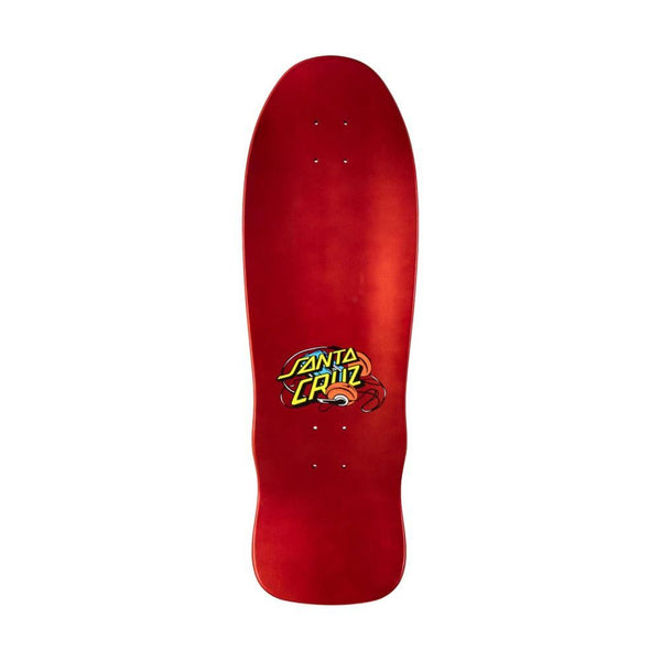 Santa Cruz ST Stranger Things Melting Clock Skateboard Deck - 9.7