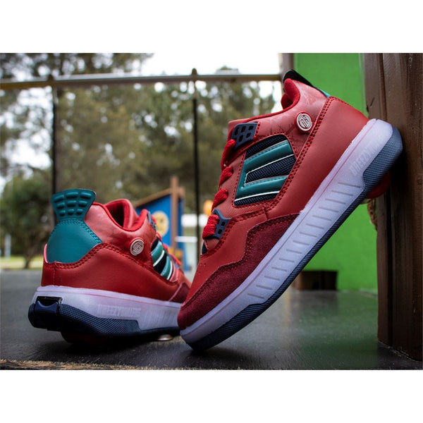 Breezy Rollers Light Beam - Red / Blue - Skatewarehouse.co.uk