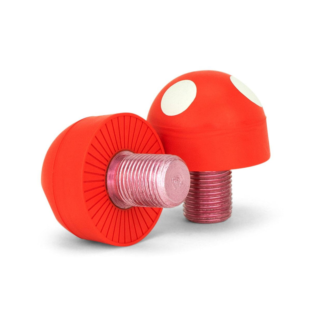 Moxi Mushroom Toe Stops - Red (Pair)