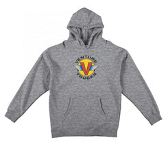 Venture Hoody Wings - Grey Heather / Multi-Colored - Skatewarehouse.co.uk