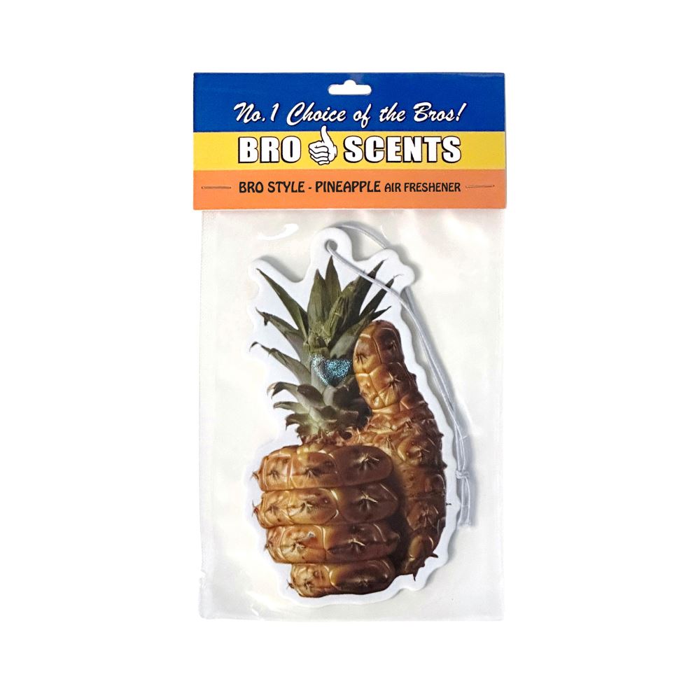 Bro Style Thumbs Up Pinapple Bro Scents Multi Once Size Accessories