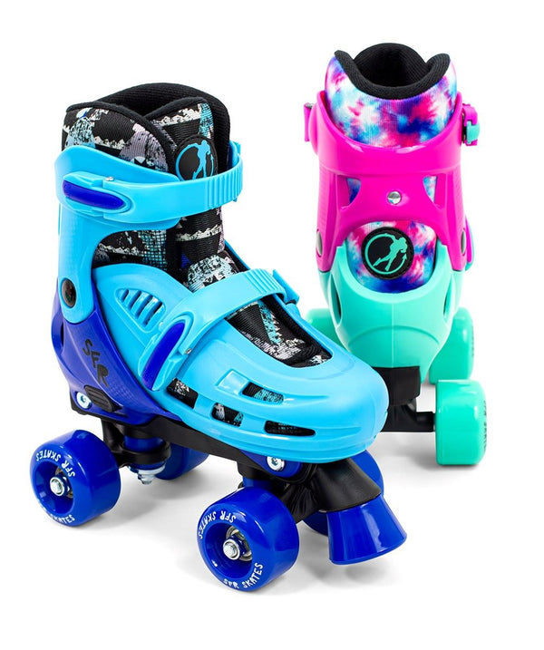 SFR Hurricane V Adjustable Children's Quad Skates - Shark