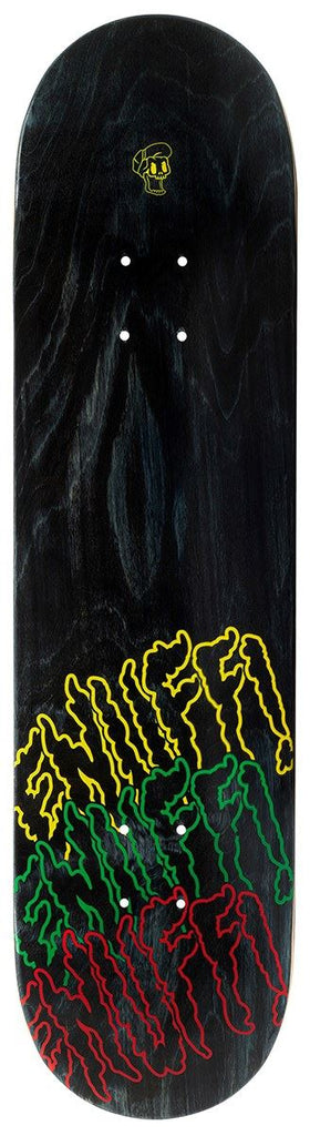 Enuff Designer - Three Tier Reloaded Black Skateboard Deck - 8.5"