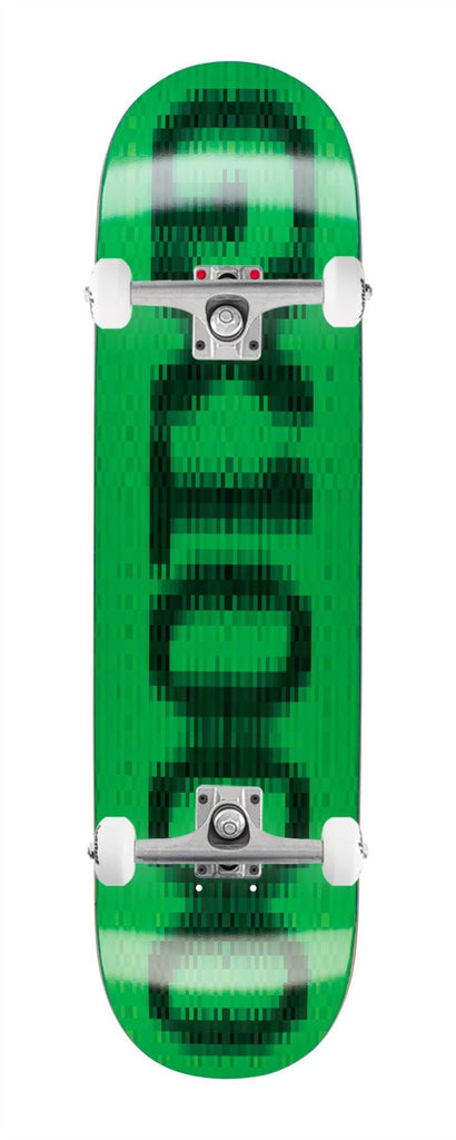 OG Logo Blur (Green) x Venom Custom Complete Skateboard - 8.125"