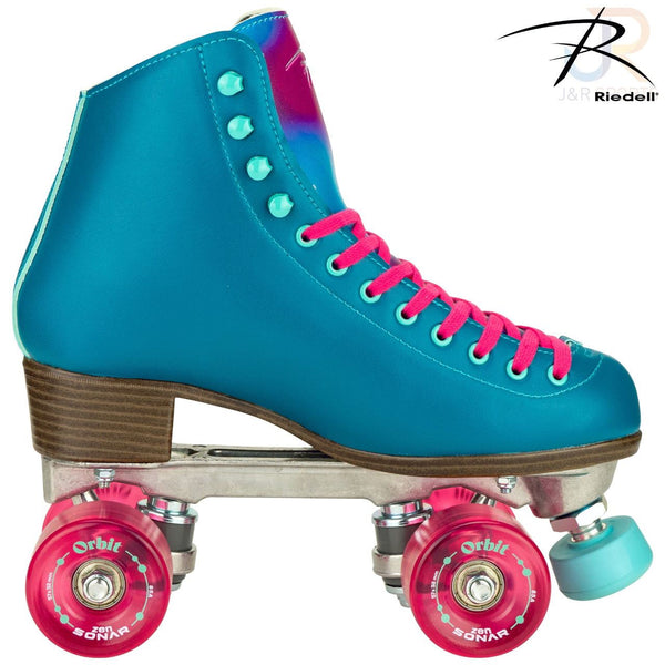 Riedell Orbit Skates Lagoon Med Quad Skates - Skatewarehouse.co.uk